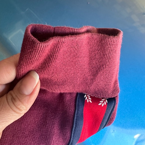 Duo Outerwear Combo:PINK brand Crewneck sweatshirt and Burgundy Hoodie, Size Med - Picture 8 of 16